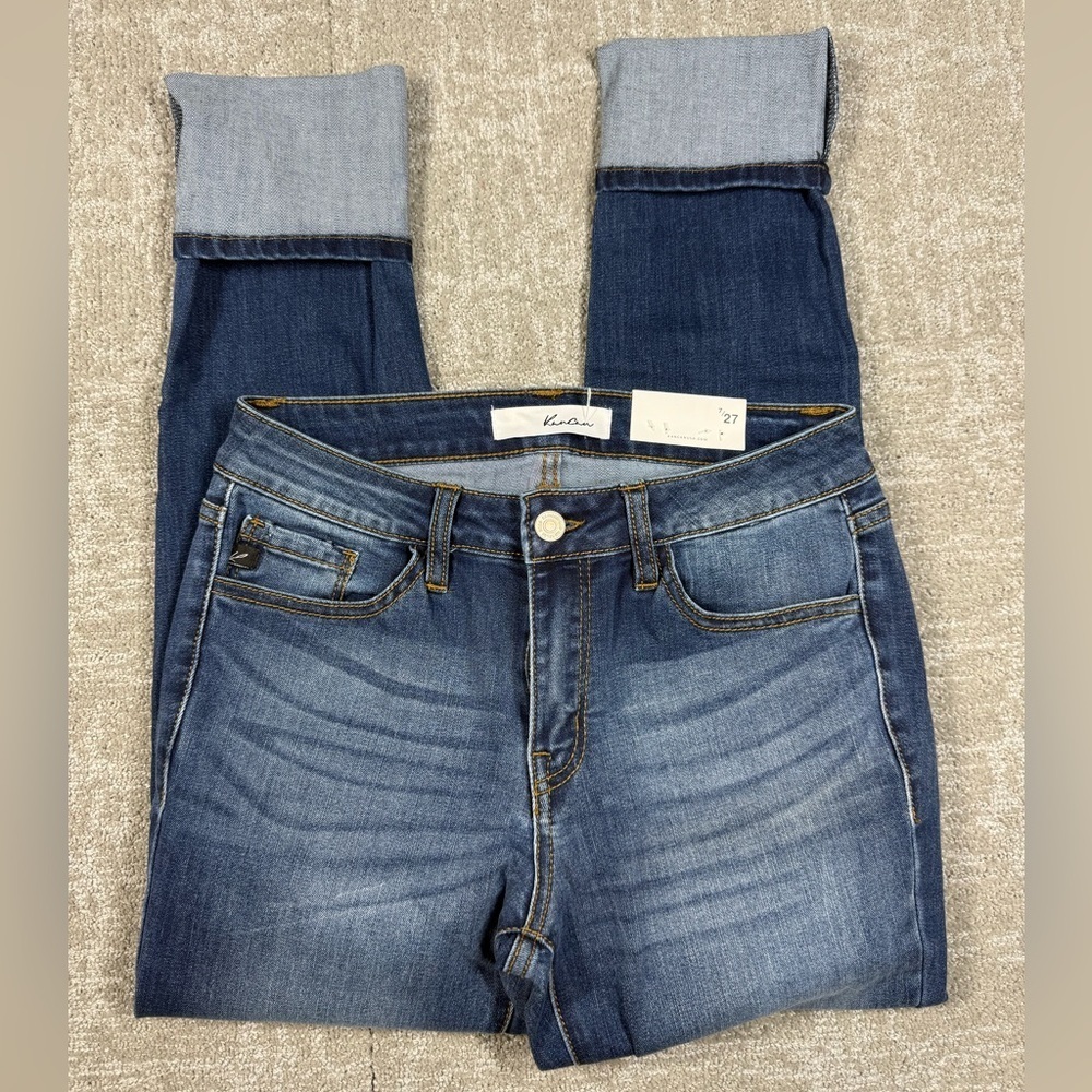 Kancan NWT Blair Mid Rise Super Skinny Jean Women Size 7/27
